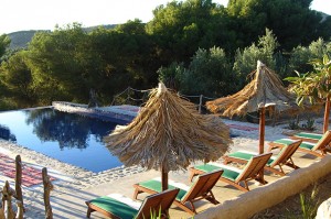 Spain pool yoga retreat