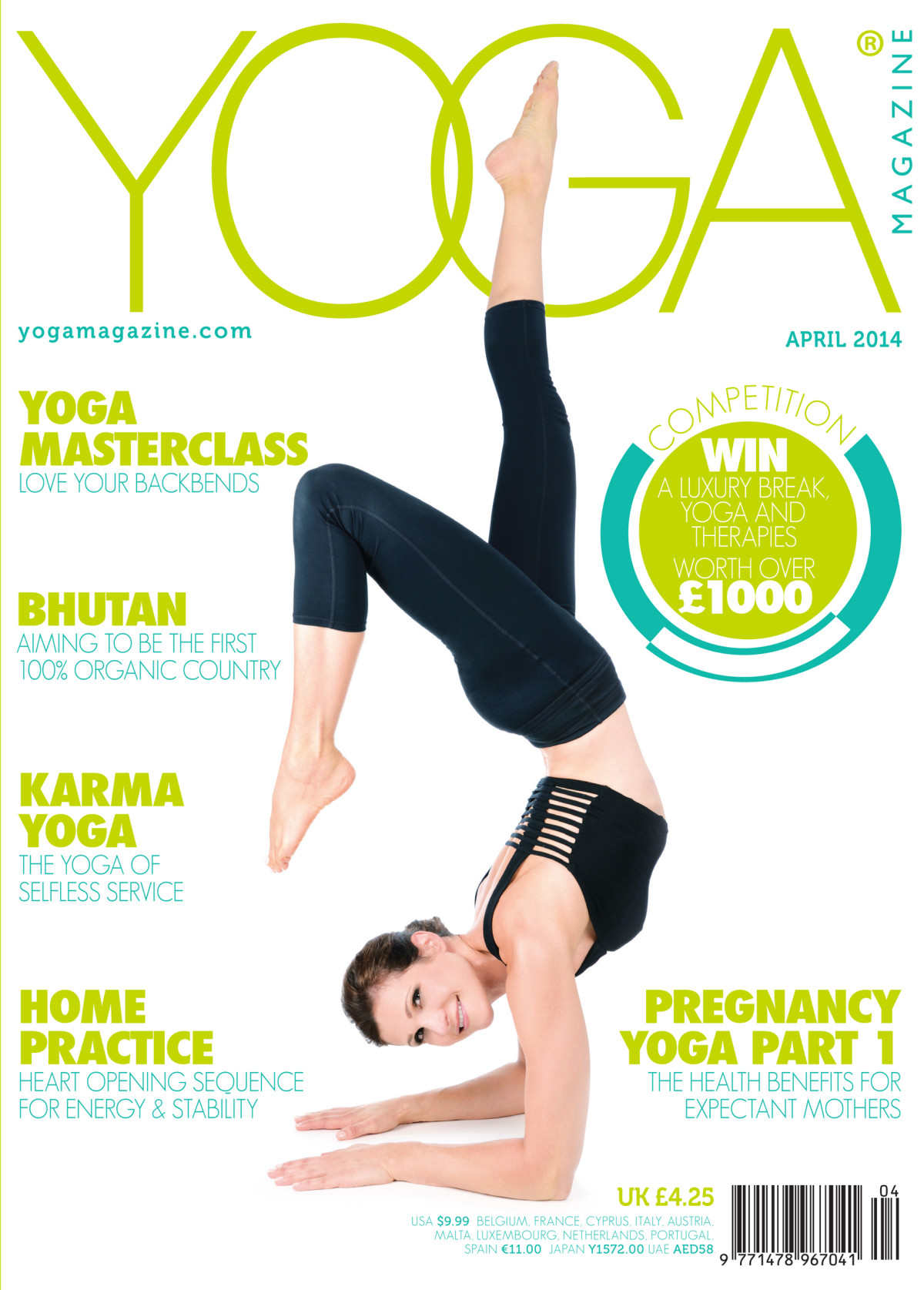 Pregnancy Yoga Mag- April