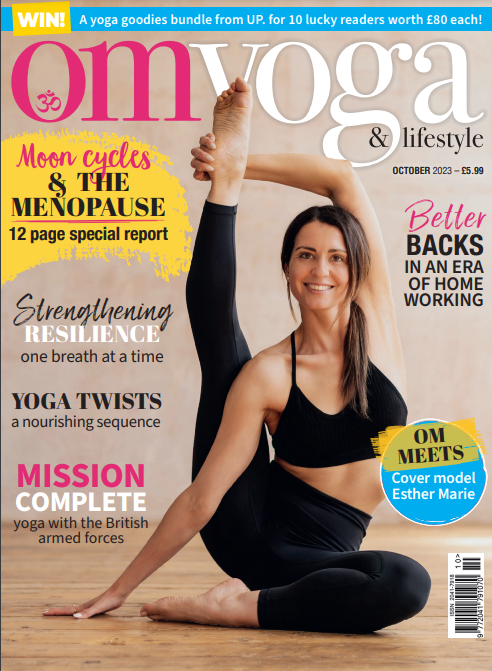 Om Yoga Magazine January 2023 Cover
