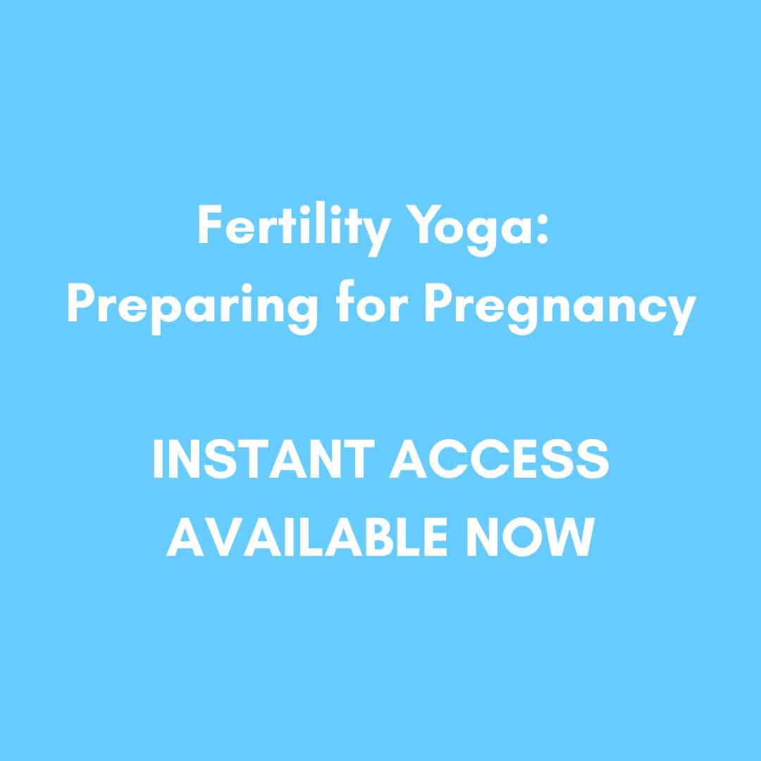 Fertility Yoga Preparing for Pregnancy placeholder