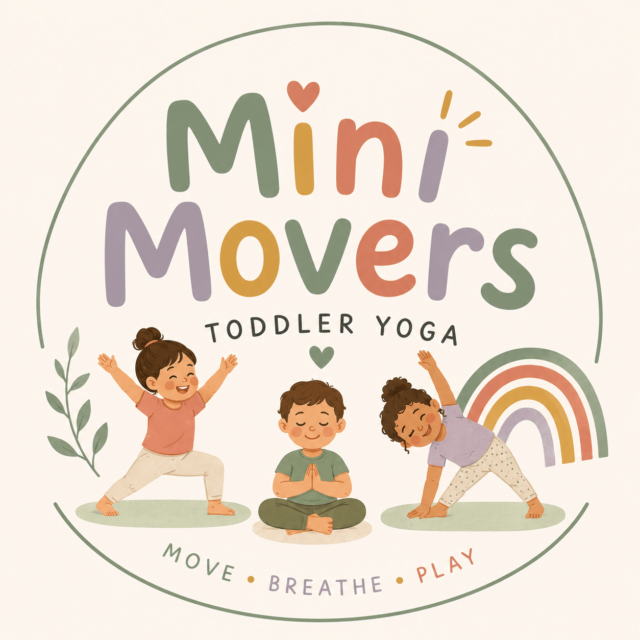 Mini Movers Toddler Yoga Logo
