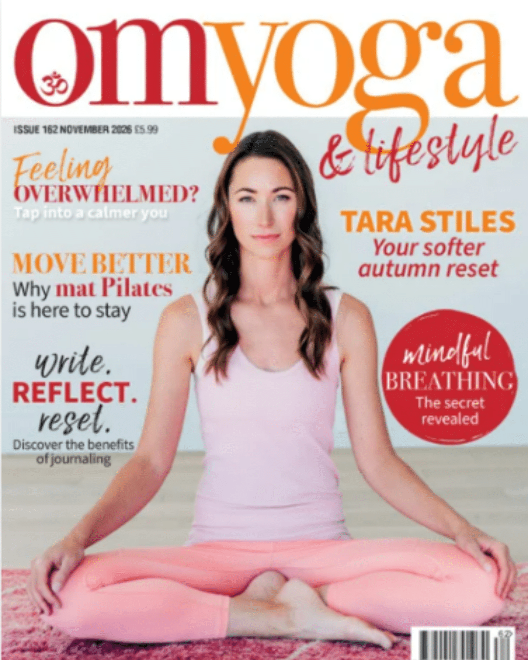 Om Yoga Magazine November 2027 Cover Om Yoga Magazine January 2023 Cover